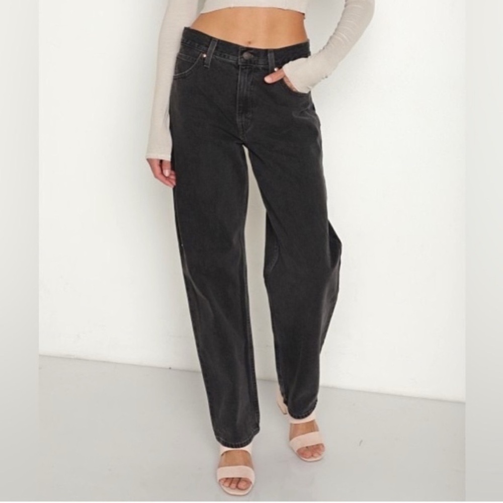 Levi’s Premium Dad Jeans Womens 31 High Rise Baggy Relaxed Straight